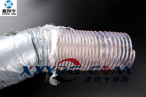 pu鋼絲伸縮吸塵(chén)管(guǎn) pu鋼絲伸縮吸塵管