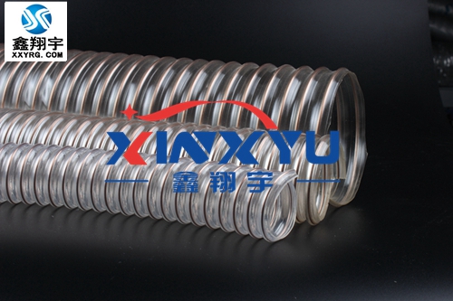 ESD防靜電吸塵管分鋼絲或銅絲接地排靜電（diàn）與材料本身導靜電兩種