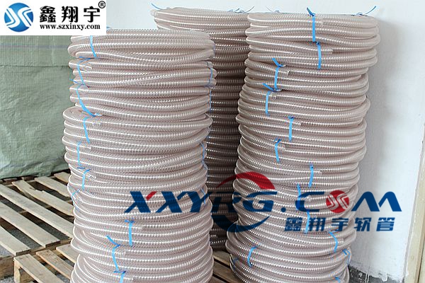 PU鋼絲伸(shēn)縮吸塵管 PU鋼絲伸縮吸塵管