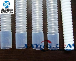 XY-0504耐高溫耐強酸套聚四氟乙烯PTFE FEP鐵氟龍波紋軟管（guǎn）